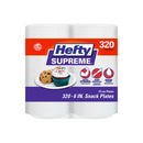Hefty Supreme Foam Plates, 6" 320 count styrofoam party cake