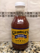 2 Bottles George's Original Barbecue Sauce 16 oz BBQ Marinade Pork Dip