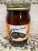 2 Jars D'vine Foods TOE Jam 18 oz Jar Tangerine Orange Elderberry Jelly