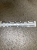 Silver Tailgate Sticker Decal for 85-93 Mazda B220 B2600 Pickup Truck Emblem