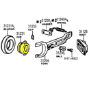Clutch Release Bearing Hub Toyota Land Cruiser 4 Speed 75-86 FJ40 FJ55 FJ60-20311
