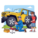 Used OEM Alloy Wheel 17" Jeep Wrangler 2007-2018 JK Sport B