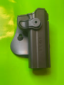 RH OWB Paddle Holster Level 2 Retention 1911 Auto Pistol Colt Kimber Taurus