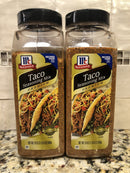 2 JARS McCormick Premium Taco Seasoning 24 oz Mexican Food Meat