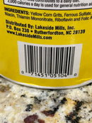 2 CANS Lakeside Mills Enriched Yellow Grits 1.75 lb Can Breakfast Corn Hominy