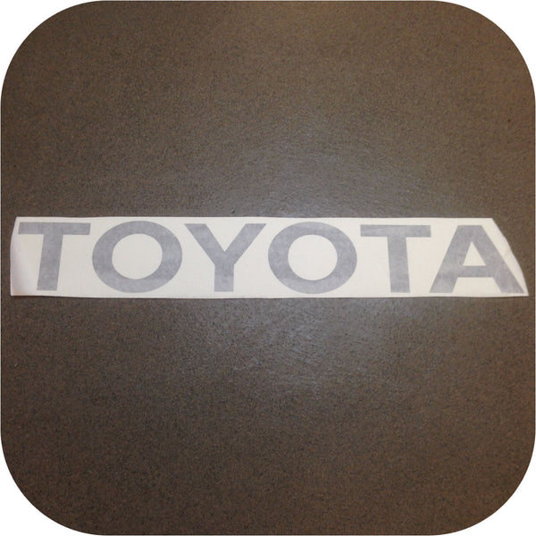 Toyota Pickup Truck Tailgate Letters Sticker BLACK Vinyl Decal Tacoma-0