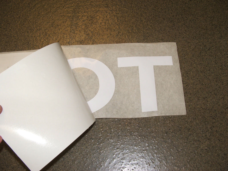 Toyota Pickup Truck Tailgate Letters Sticker WHITE Vinyl Decal Tacoma-19395