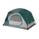 Coleman SkyDome 2-Person Dome Tent 7x5 ft Evergreen UPF 50+ with Carry Bag