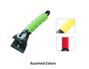 Ice Chisel Scraper 10" Frost Removal Head Foam Grip Black Windshield