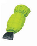 Premium Ice Scraper 4" Blade with Fleece Lined Mitt Windshield Car Truck