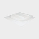 White 12-1/8"x10-3/4" Screen Door Slide plastic cover Camper Travel Trailer RV-0