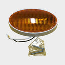 Oval Porch Amber Light Assembley Camper RV Travel Trailer Pop Up w/ switch-0