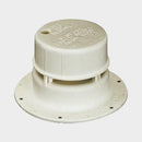 White Sewer Vent For 1-1/2 Inch Pipe Removable Cap RV Camper Travel Trailer-0