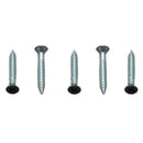 012-FSQ50BL 8X1-1/4 Screw Black 50 Pack Camper RV Travel Trailer