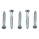 012-FSQ50Z 8 X 3 Screw Zinc 50 Pack Camper RV Travel Trailer