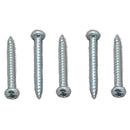 012-PSQ500 8X1-1/4 Screw Zinc 500 Pack Camper RV Travel Trailer
