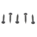 012-PSQ500BL 8X3/4 Screw Black 500 Pack Camper RV Travel Trailer