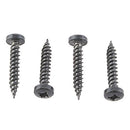 012-PSQ50BL 8X1-1/2 Screw Black 50 Pack Camper RV Travel Trailer