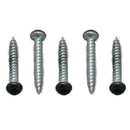 012-PSQ50BL 8X1-1/4 Screw Black 50 Pack Camper RV Travel Trailer