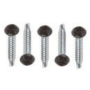 012-PTK500BL 8X3/4 Screw Black 500 Pack Camper RV Travel Trailer
