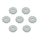 012-RW50 Screw Rosettes Rosettes only White Camper RV Travel Trailer