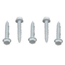 012-TR500W 8X1-1/4 Screw White 500 Pack Camper RV Travel Trailer