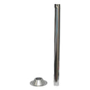 013-1119 Table Leg Base Chrome Camper RV Travel Trailer Motorhome