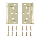 013-136 Door Hinge 2 Pack Brass Set Of 2 Camper RV Travel Trailer