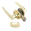 013-230 Entry Door Handle Brass Camper RV Travel Trailer Motorhome