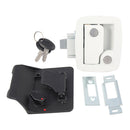 013-534 Entry Door Handle White Camper RV Travel Trailer Motorhome