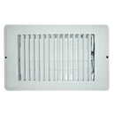 013-627 Heating/ Cooling Register White Camper RV Travel Trailer