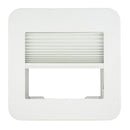015-201612 Window Shade RV Vent Shade White Camper RV Travel Trailer