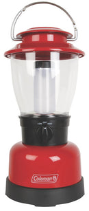 Coleman 400 Lumen LED Lantern 4 D Battery BatteryGuard IPX4 Red Camping