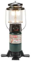 Coleman Propane Lantern 1000 Lumens Match Lit with 2 Insta-Clip Mantles Green