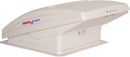 Deluxe 5301K Roof Vent Fan 14" x 14" Manual Lift 3 Speed Rain Cover White RV