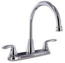 Kitchen Faucet Polished Chrome 8" Deck Mount 9" Hi-Arc Spout PF231302 RV Camper