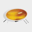 Oval Porch Amber Light Assembley Camper RV Travel Trailer Pop Up w/ switch-21107