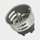 SS Sink Strainer Basket Camper Travel Trailer Pop Up RV Black Kitchen Galley-20039