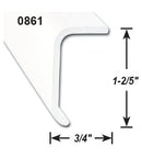 021-86101-8 Trim Molding Long Leg Trim Camper RV Travel Trailer