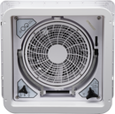 Pivot Roof Vent Fan 14" x 14" Drop Down Pivoting Fan Keypad Smoke 00-62000 RV