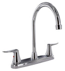 Kitchen Faucet Polished Chrome 8" Deck Mount 9" Hi-Arc Spout PF221305 RV Camper