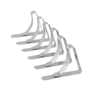 Spring Steel Tablecloth Clamps Set of 6 Picnic Table up to 2"