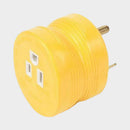 REVERSE 30 amp /110v power cord adapter for Camper Travel Trailer Pop Up RV Plug