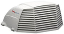 Roof Vent Cover 14" x 14" Vented Three Sides Hinged Hardware White RV Camper