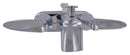 Bathtub Faucet Chrome 4" Wall Mount Tub/Shower Diverter Lever Handles RV Camper
