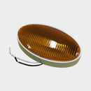 Oval Porch Amber Light Assembley Camper RV Travel Trailer Pop Up w/ switch-22398