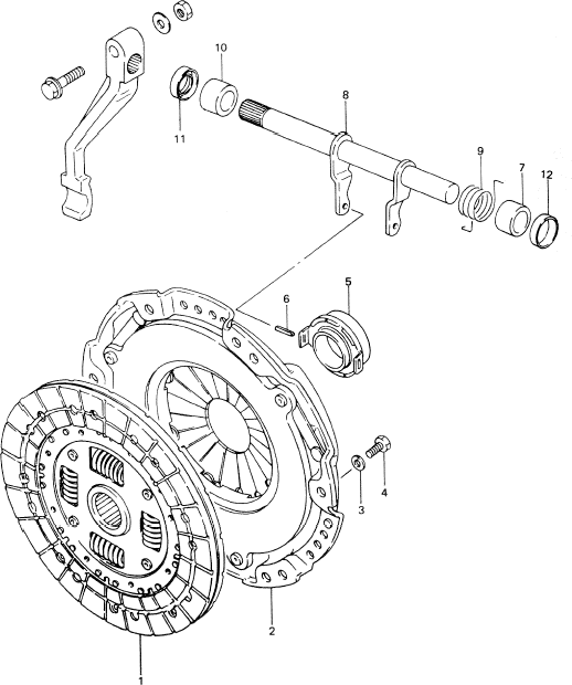 NEW 1.3L Suzuki Samurai / Sidekick Clutch Kit G13-4048