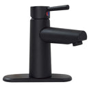 Lavatory Faucet Matte Black Single Lever RV Camper