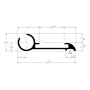 021-51002-8 Awning Rail Awning Rail Insert Camper RV Travel Trailer