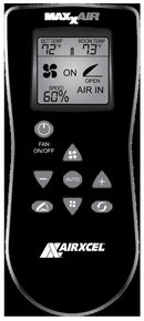 Roof Vent Fan Wireless Remote Intake/Exhaust for 4000K 4500K 5100K-7500K RV